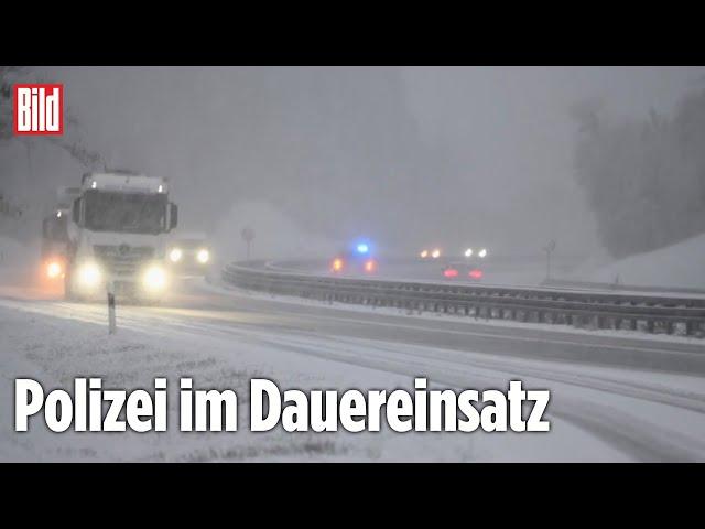 Wetter in Deutschland: Der Schnee ist da!