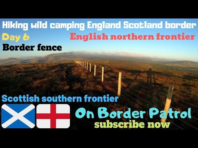 England Scotland Anglo-Scottish border patrol Byrness to Clennell Street