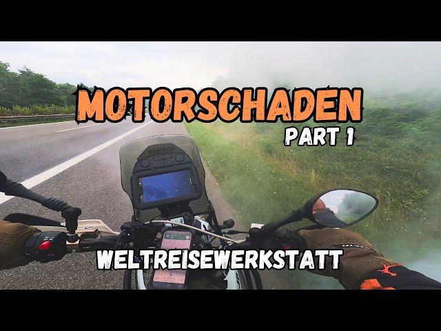 AJP PR7 engine failure on the way to the Maxlride | Part 1 - World Travel Workshop