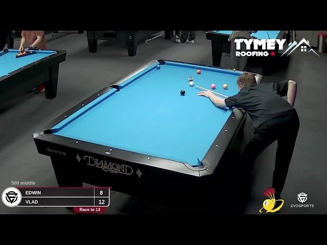 EDWIN vs VLAD - Q1 BILLIARDS - TABLE 2 | EvoSports