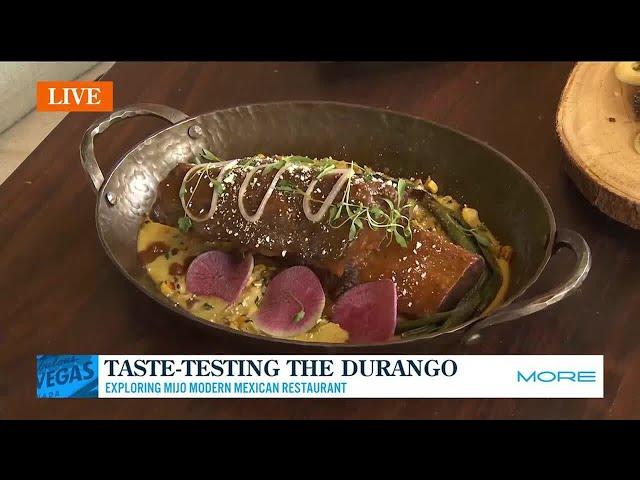 Taste-testing at Mijo Modern Mexican restaurant at Durango