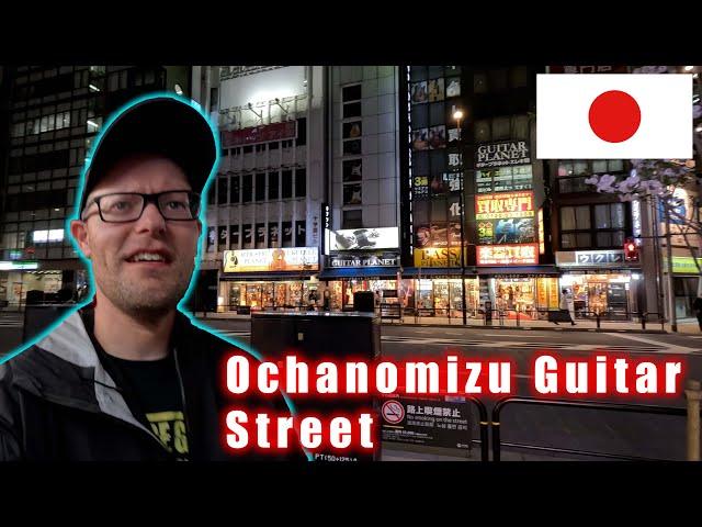 Ochanomizu Guitar Street Part 1 - RAW Vlogging Footage