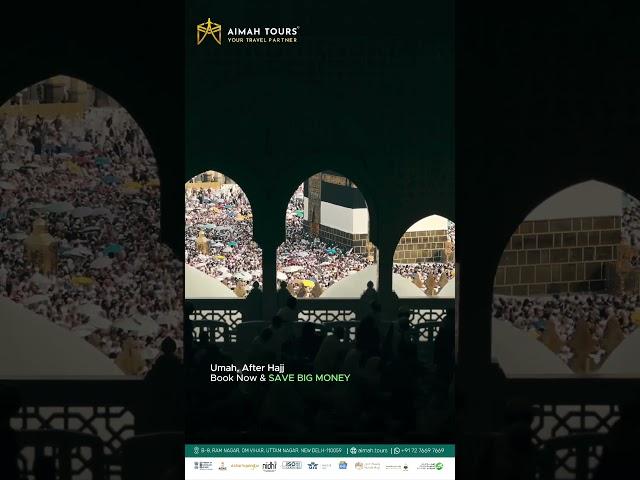 Perform #UmrahWithAimahTours #hajj2024 #UmrahAfterHajj