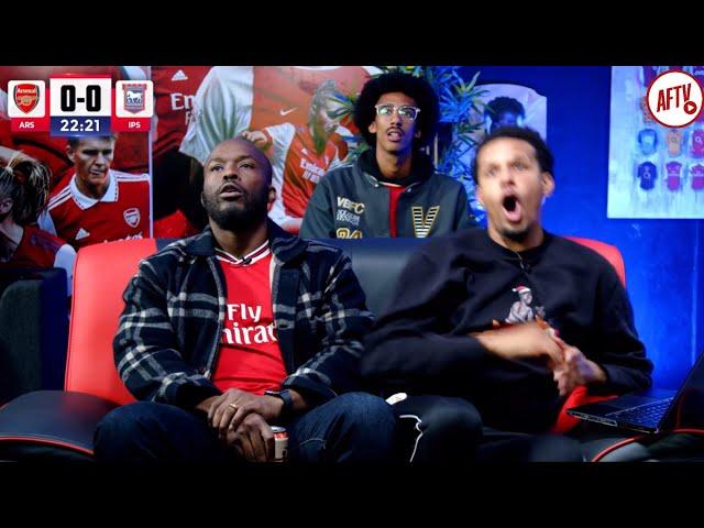 Arsenal 1-0 Ipswich GOAL REACTION