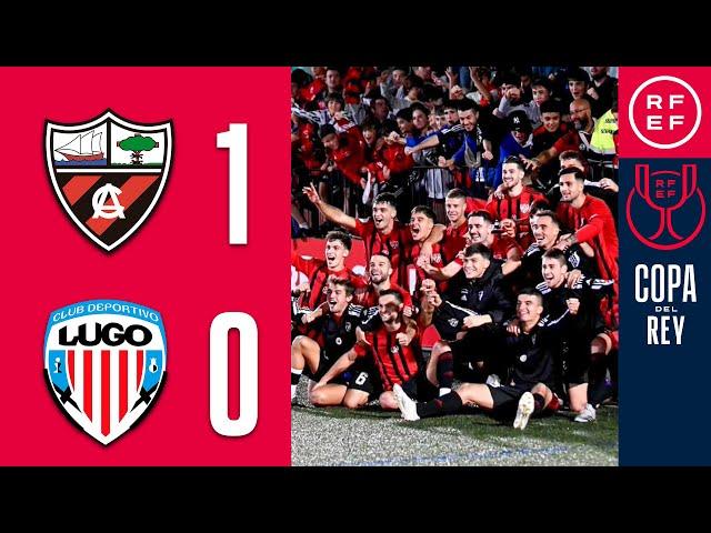 RESUMEN | Arenas Club 1-0 CD Lugo | Copa del Rey | Primera Eliminatoria