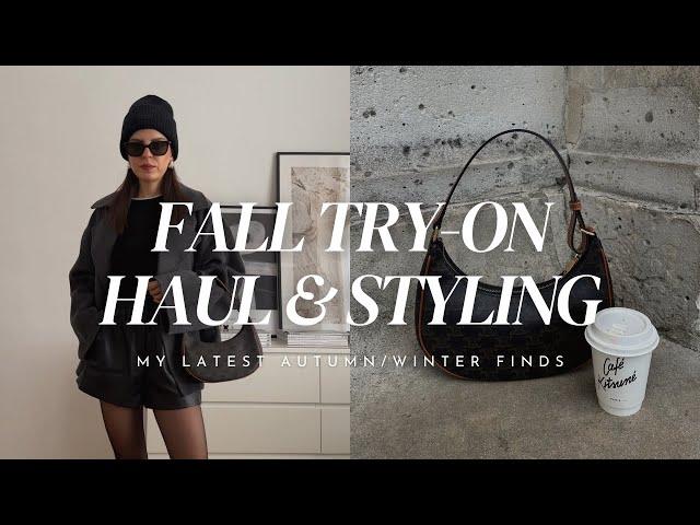 NEW IN AUTUMN TRY-ON HAUL & STYLING | GOELIA, Sézane, Arket & Weekday Fall arrivals