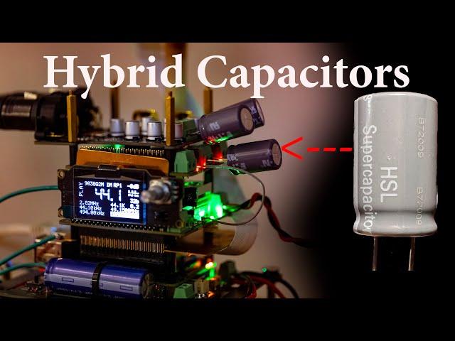 Hybrid Capacitors are they the  Audio and Tesla future, and Gabster Power.