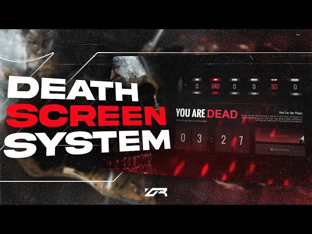 FRKN-DEATHSCREEN | Fivem advanced death screen