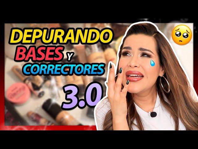 DEPURANDO 3.0 BASES DE MAQUILLAJE Y CORRECTORES final de la serie ! | Mytzi Cervantes