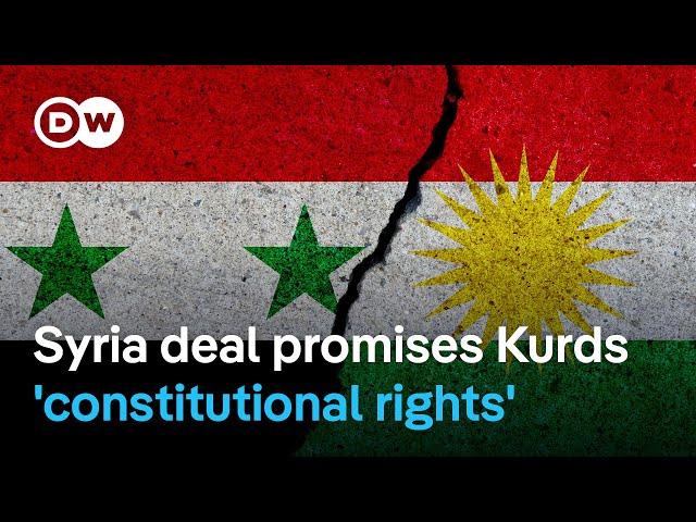 Deal to integrate Kurdish-led forces into Syria: What does this mean for Syria's Kurdish minority?