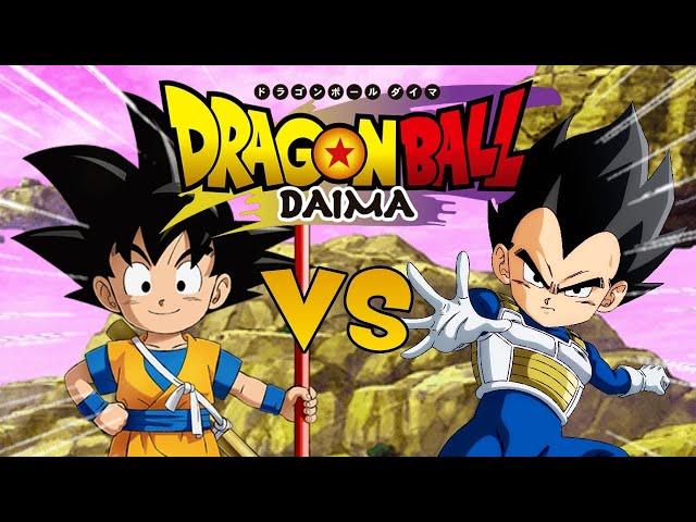 Dragon Ball Daima, DBZ TTT MOD Goku mini vs Vegeta mini #dragonballdaima