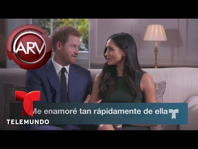 El amor a primera vista entre Harry y Meghan Markle | Al Rojo Vivo | Telemundo