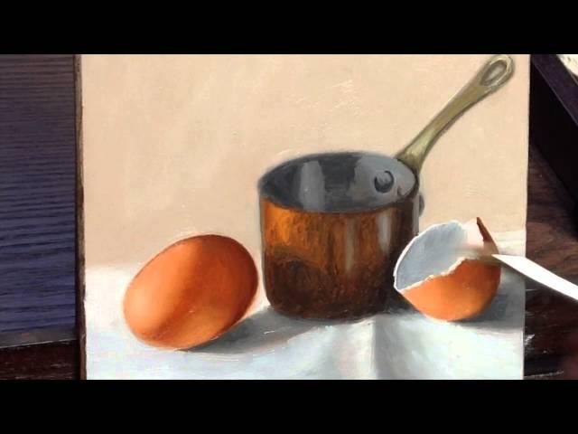 Oil Painting Still Life Demonstration (Speed Painting)