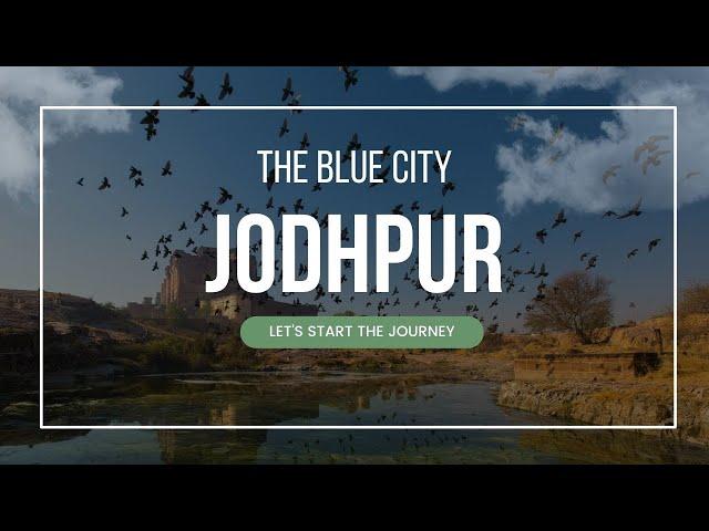 Best Places to Visit in India in Winters || Jodhpur Cinematic Video || Blue City -by TravelMock 2022