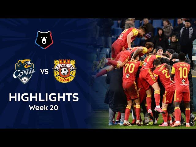 Highlights PFC Sochi vs Arsenal (1-2) | RPL 2019/20