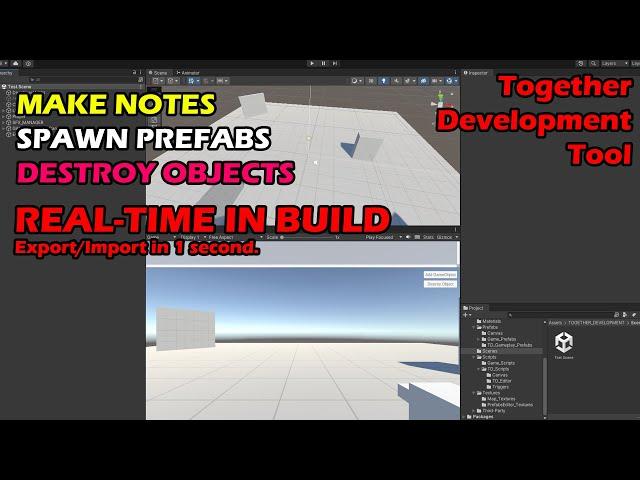 TOGETHER DEVELOPMENT EDITOR - GENERAL TUTORIAL (UNITY 3D)