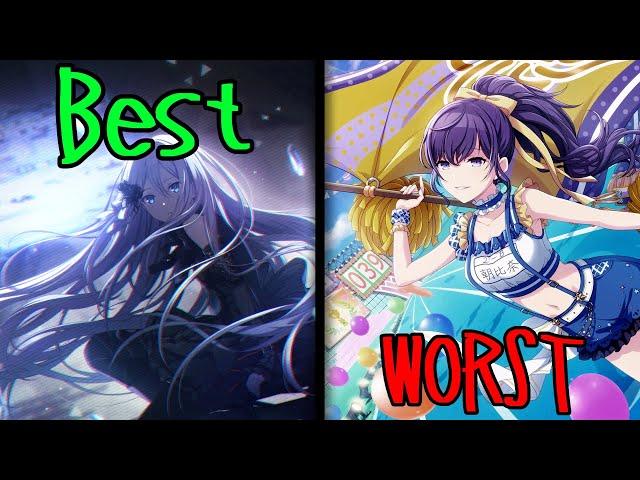 My personal favourite and least favourite cards for each character [Project Sekai]