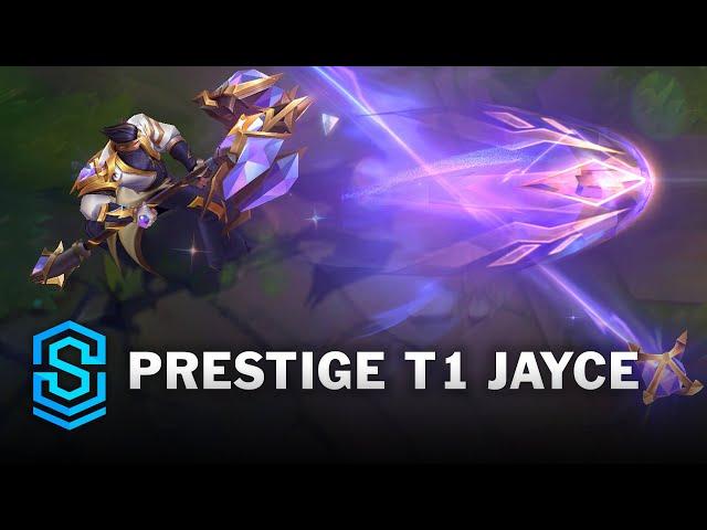 Prestige T1 Jayce Skin Spotlight - Pre-Release - PBE Preview - League of Legends