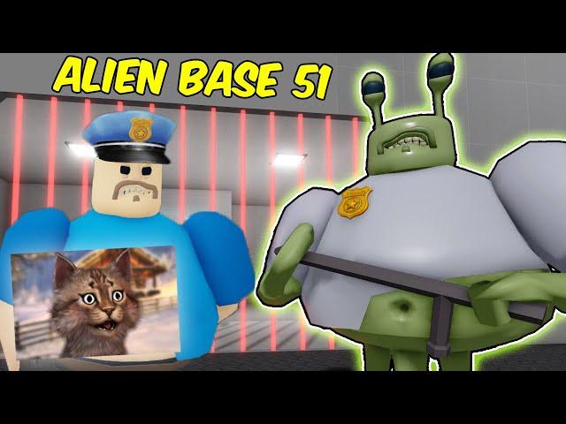 ESCAPE BARRY ALIEN BASE IN ROBLOX