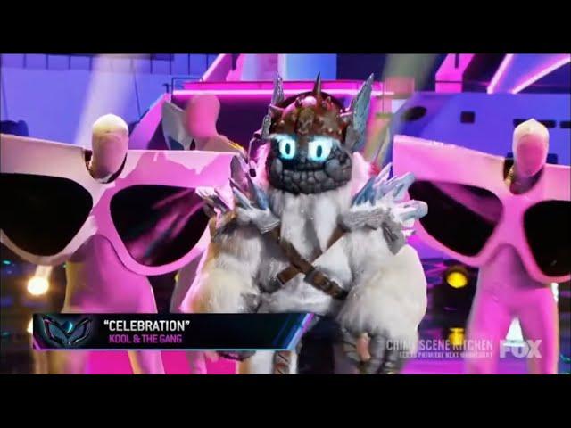 Yeti Performs "Celebration" By Kool And The Gang | Masked Singer | S5 E11