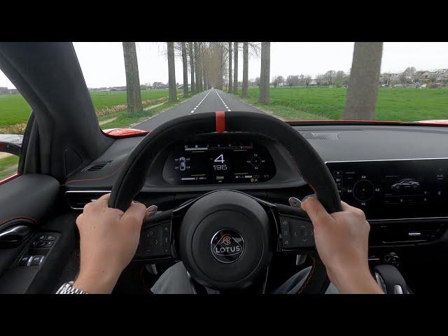 2024 Lotus EMIRA 2.0T POV (366 HP) Test Drive! | TURBO NOISE!