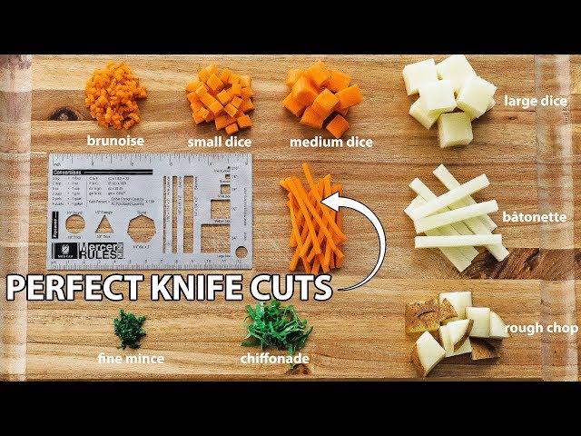 How to Master Basic Knife Skills - Knife Cuts 101