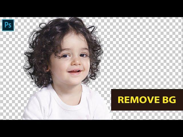 How to Remove Background in Photoshop cs6 in Hindi | Using Background Eraser Tool | Cut Out Hair