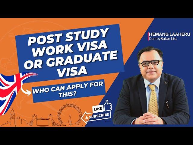 Working after studies in the UK || What is Post Study Work (PSW) Visa or Graduate Visa for UK ?