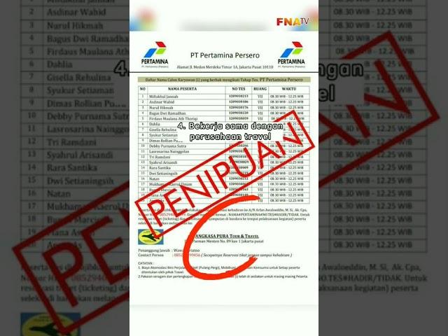 Awas Penipuan Lowongan Kerja, Ini Tanda-Tandanya !! | FNA TV | #loker #penipuan #lowongankerja