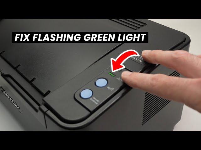 Fix Flashing Green Light on Pantum P2500W & P2502W Printer