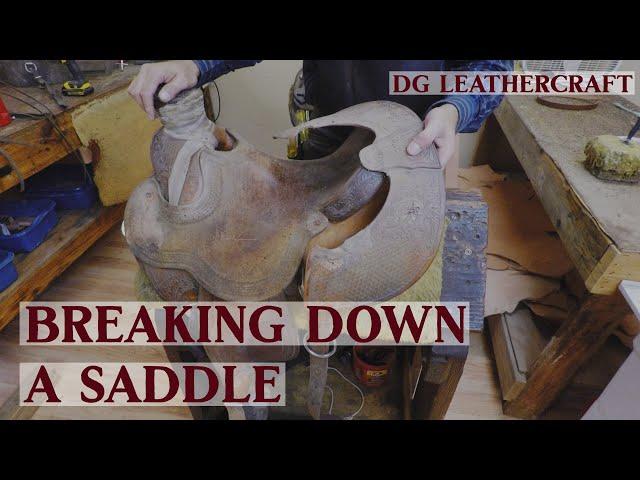 How to Break Down a Saddle