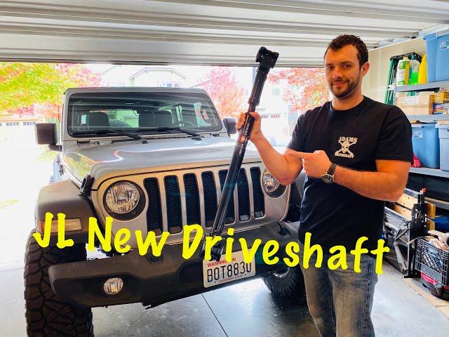 New JL Wrangler Front Driveshaft from Adams Driveshafts!