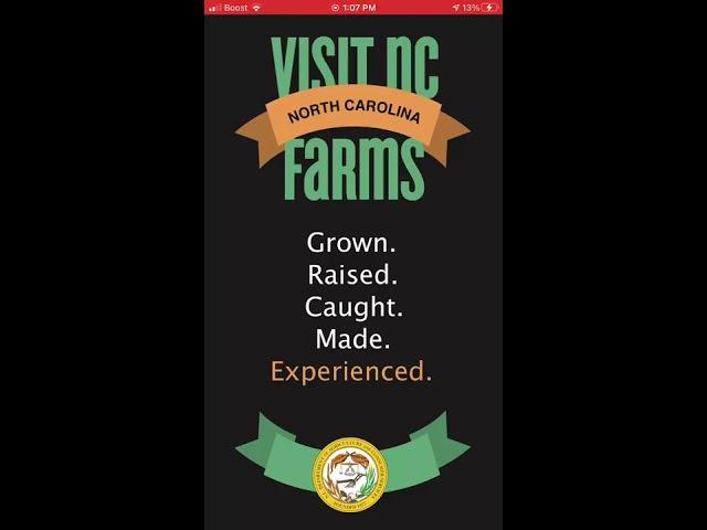 Visit NC Farms - Anson Co. promo