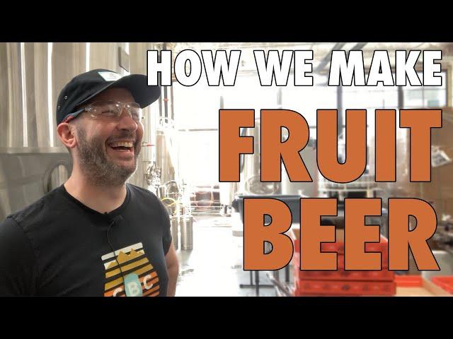 Brewing Fruit Beer: Professional Brewer Brews With Fruit!