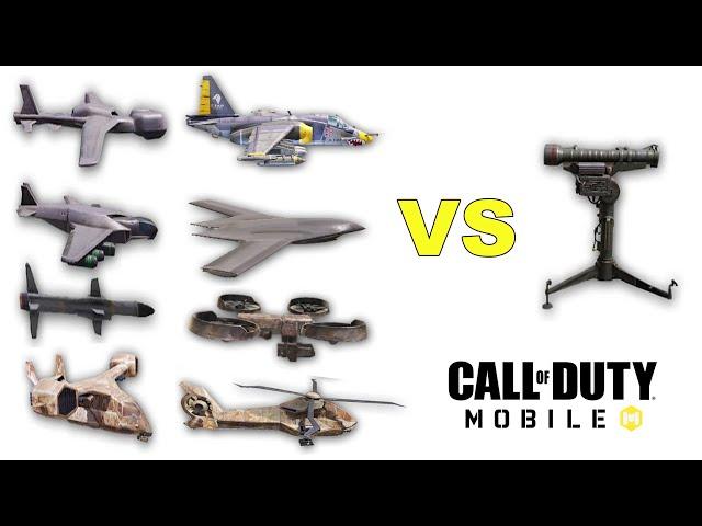 SAM Turret vs All Aircraft Scorestreaks & more in COD Mobile | Call of Duty Mobile