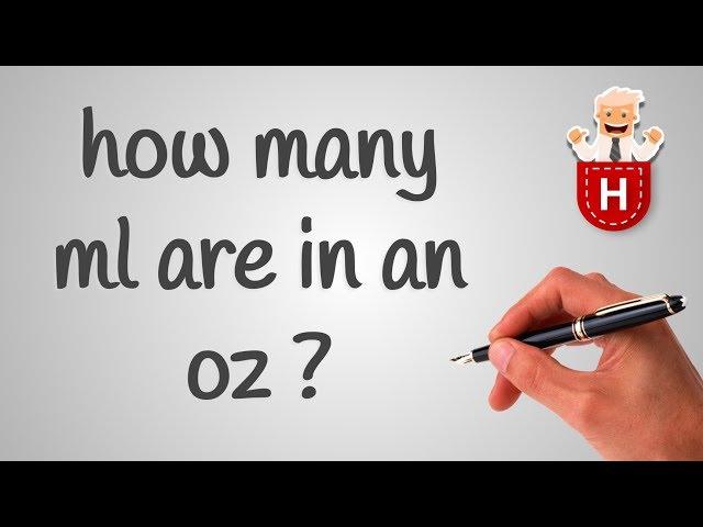 how many ml are in an oz