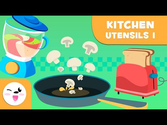 Kitchen Utensils - Episode 1 - Vocabulary for Kids