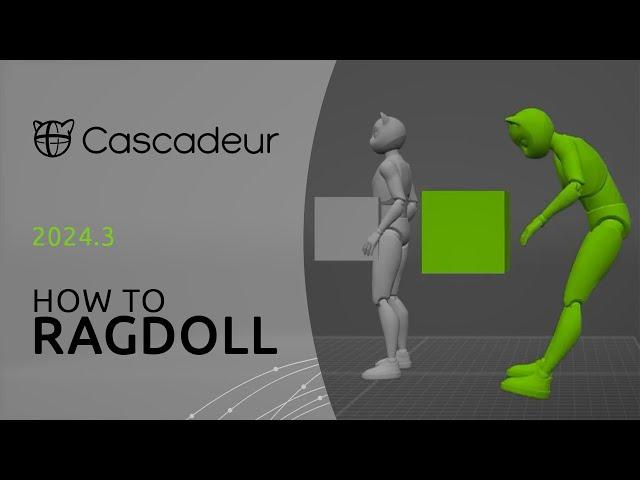 Using Ragdoll Physics in Cascadeur