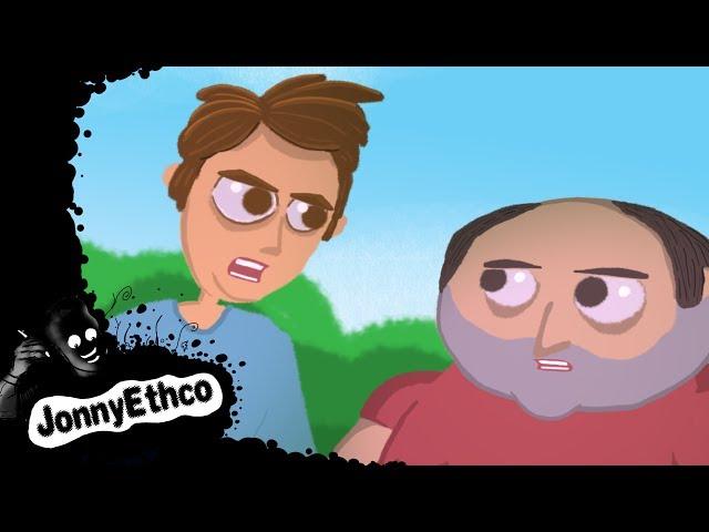 Neighborhood Argument: Funny Animated Cartoon by JonnyEthco