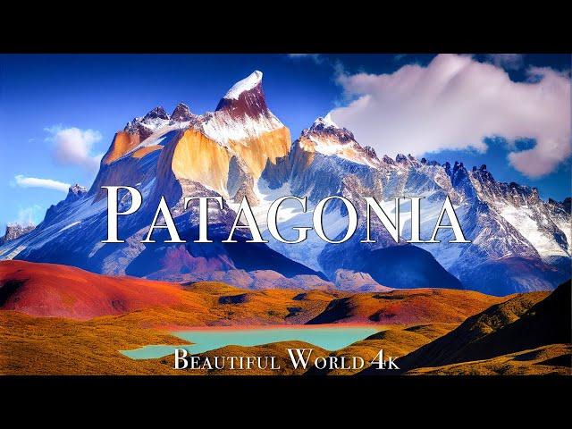 Patagonia 4K Nature Relaxation Film - Beautiful Relaxing Music - Natural Landscape