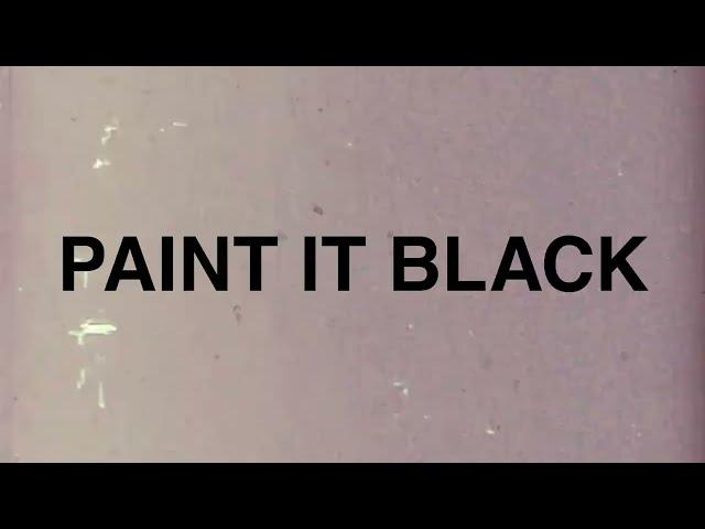 Paint It Black -  Famine [OFFICIAL VIDEO]