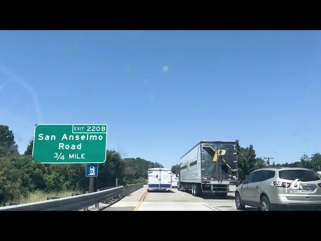 Northbound Hwy 101 closed in Atascadero following suicide