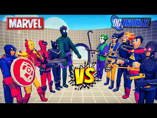 MARVEL vs DC - Totally Accurate Battle Simulator TABS