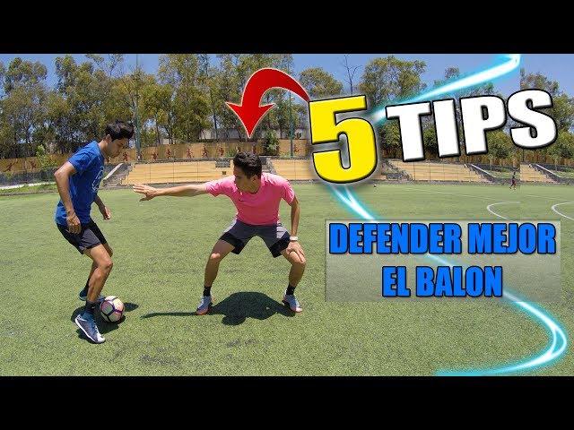 5 TIPS para DEFENDER MEJOR a un ATACANTE en el FÚTBOL ️ TUTORIAL PARA DEFENSAS