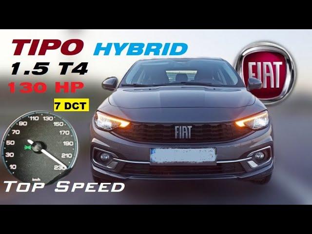 FIAT TIPO Hybrid (2022) 1.5 T4 (130 hp) Acceleration & Top Speed