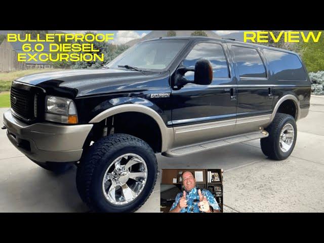 2004 6.0 BULLETPROOFED DIESEL EXCURSION REVIEW- BIG AND BAD!