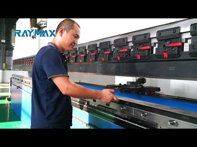 Raymax Tandem CNC Press Brake Machine WF67K-200/3200 x 2sets