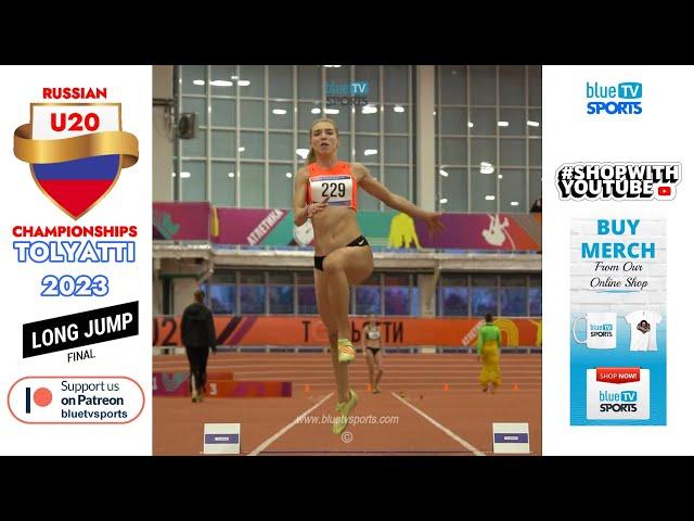 Girl's U20 Long Jump Final • Russian Athletics