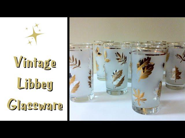 What to Know About Vintage Libbey Glassware | #vintage #antiques #midcentury #glassware