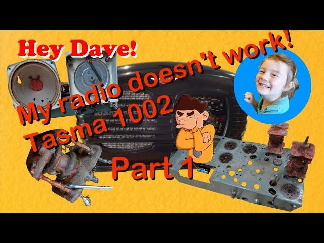 Tasma 1002 Radio - Complete Rebuild - Part 1